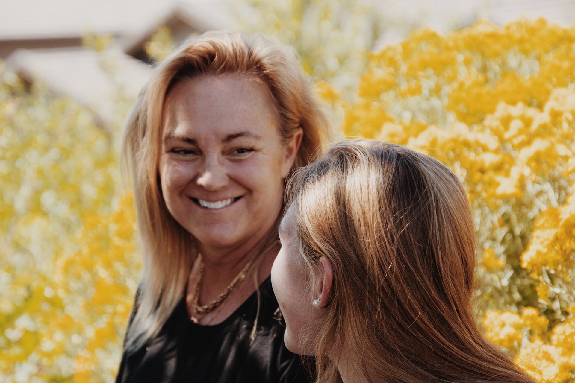 Image of 2 women talking